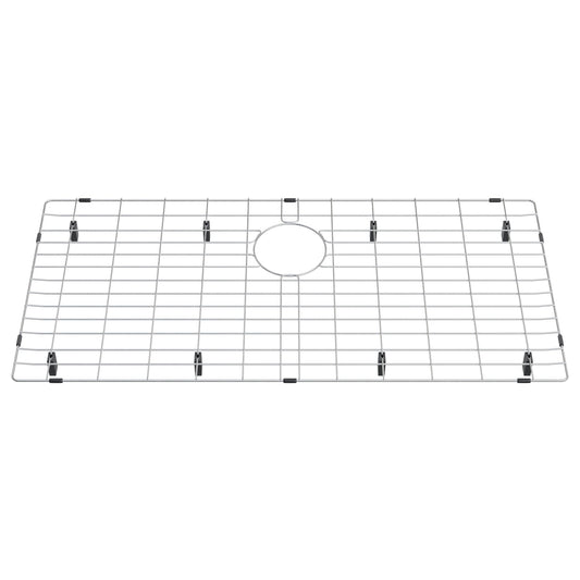 Novatto 28 x 14.5-inch Long Rectangle Stainless Steel Kitchen Sink Grate, NKSS-30X16GRATE