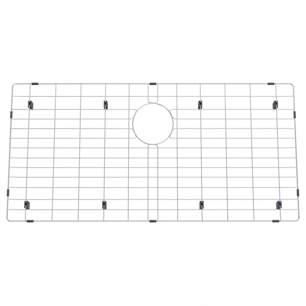 Novatto 28 x 14.5-inch Long Rectangle Stainless Steel Kitchen Sink Grate, NKSS-30X16GRATE