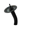 Artsy Hand Painted Textured Glass Bath Sink Combo Series NSFC-G19012001