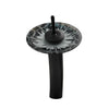 Artsy Hand Painted Textured Glass Bath Sink Combo Series NSFC-G19012001