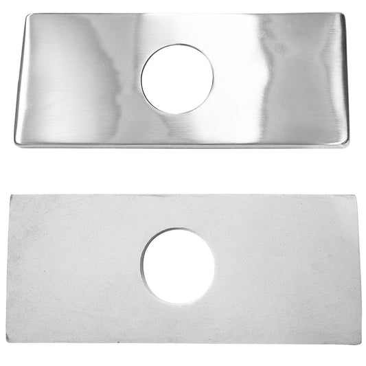 6-inch Rectangle Bathroom Faucet Deck Plate, D3 Series