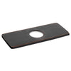 6-inch Rectangle Bathroom Faucet Deck Plate, D3 Series