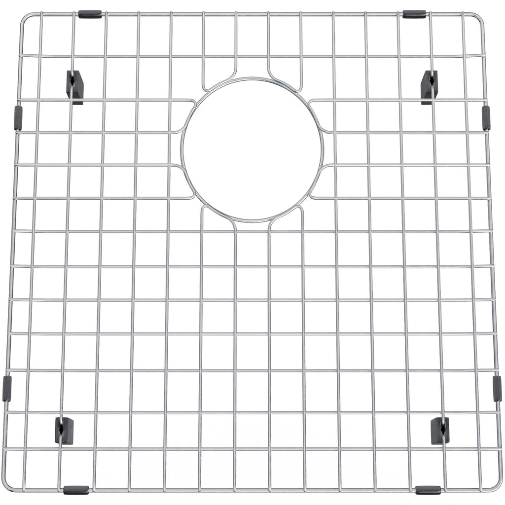 14 x14.75-inch Pair of Rectangle Stainless Steel Kitchen Sink Grates, NKSS-15X16GRATE