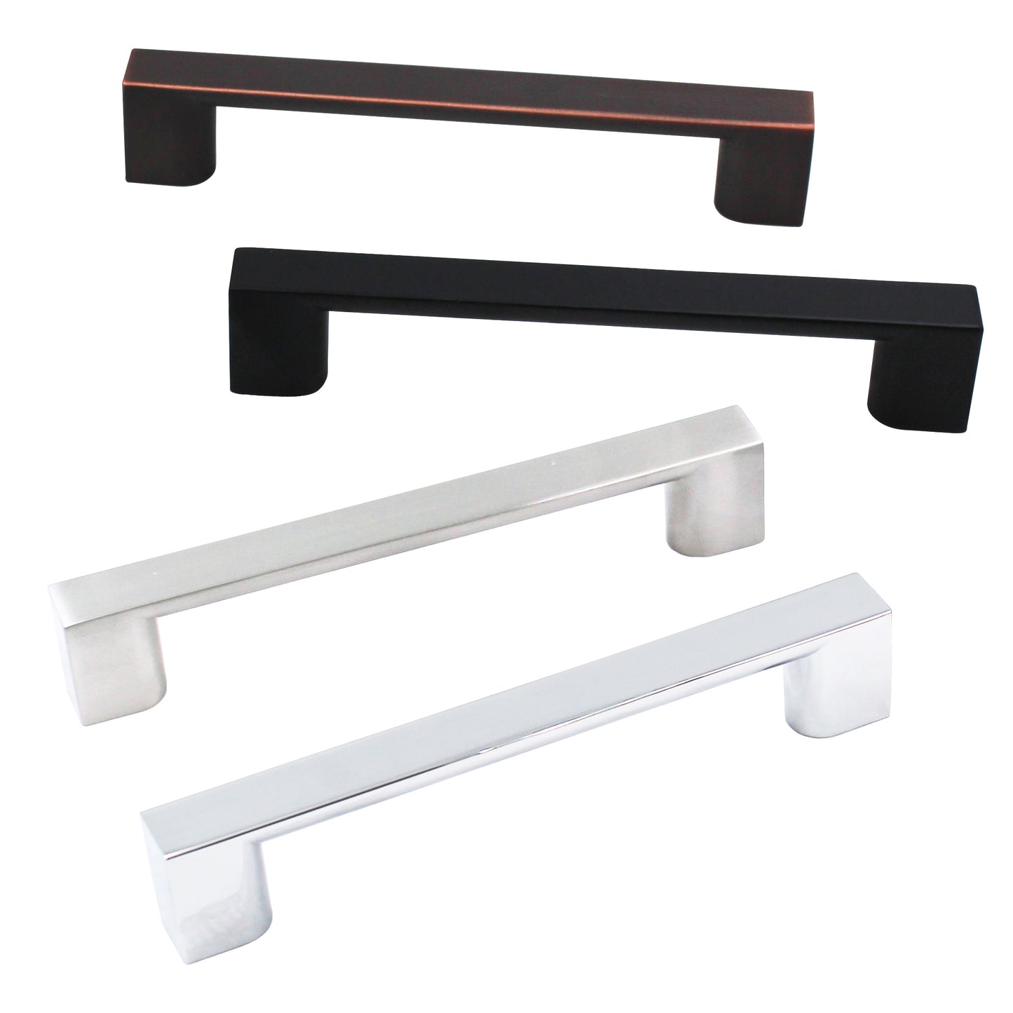 6" Vanity Square Door Handles, VHNDL series