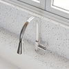 Dual Action Single-Handle Pull-Down Sprayer Kitchen Faucet w/ Deck Plate, NKF-H14