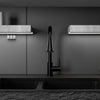 Dual Action Single-Handle Pull-Down Sprayer Kitchen Faucet w/ Deck Plate, NKF-H14