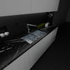 Contemporary Zero Radius Double Bowl Stainless Steel Kitchen Sink - NKSS-DBART02