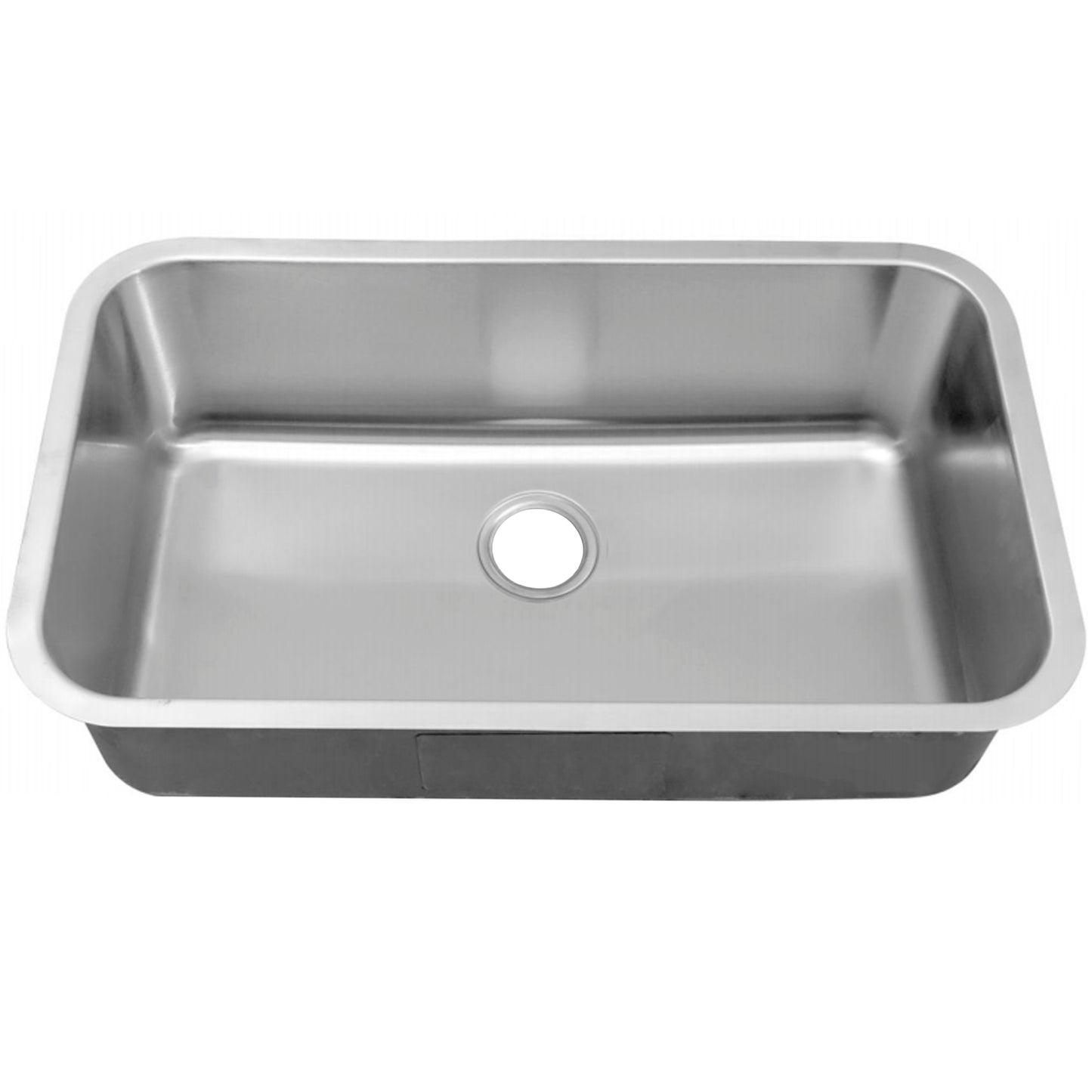 Classic 32-inch Single Bowl Stainless Steel Kitchen Sink - NKSS-R9032189SB