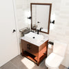 30-inch Bath Vanity with Café Mocha Quartz Counter and Sink - NOBV-30CM-6001-01141