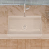 30-Inch Single Bowl Farmhouse Porcelain Kitchen Sink w/Apron, NPK-304923