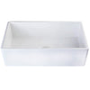 33-Inch Single Bowl Farmhouse Porcelain Kitchen Sink w/Apron, NPK-334925