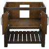 30-inch Bath Vanity w/ Café Mocha Quartz Counter, Sink & Faucet - NOBV-30CM-6001ORB-317C136