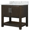 30-inch Vanity with Café Mocha Quartz Counter NOBV-30CM-6001