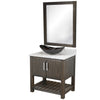 30-inch Bath Vanity with Café Mocha Quartz Counter and Sink - NOBV-30CM-6001-0088031
