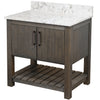 30-inch Vanity with Café Mocha Quartz Counter NOBV-30CM-6001