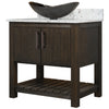 30-inch Bath Vanity with Café Mocha Quartz Counter and Sink - NOBV-30CM-6001-0088031