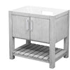 30-inch Bath Vanity in Storm Grey - NOBV-30SG