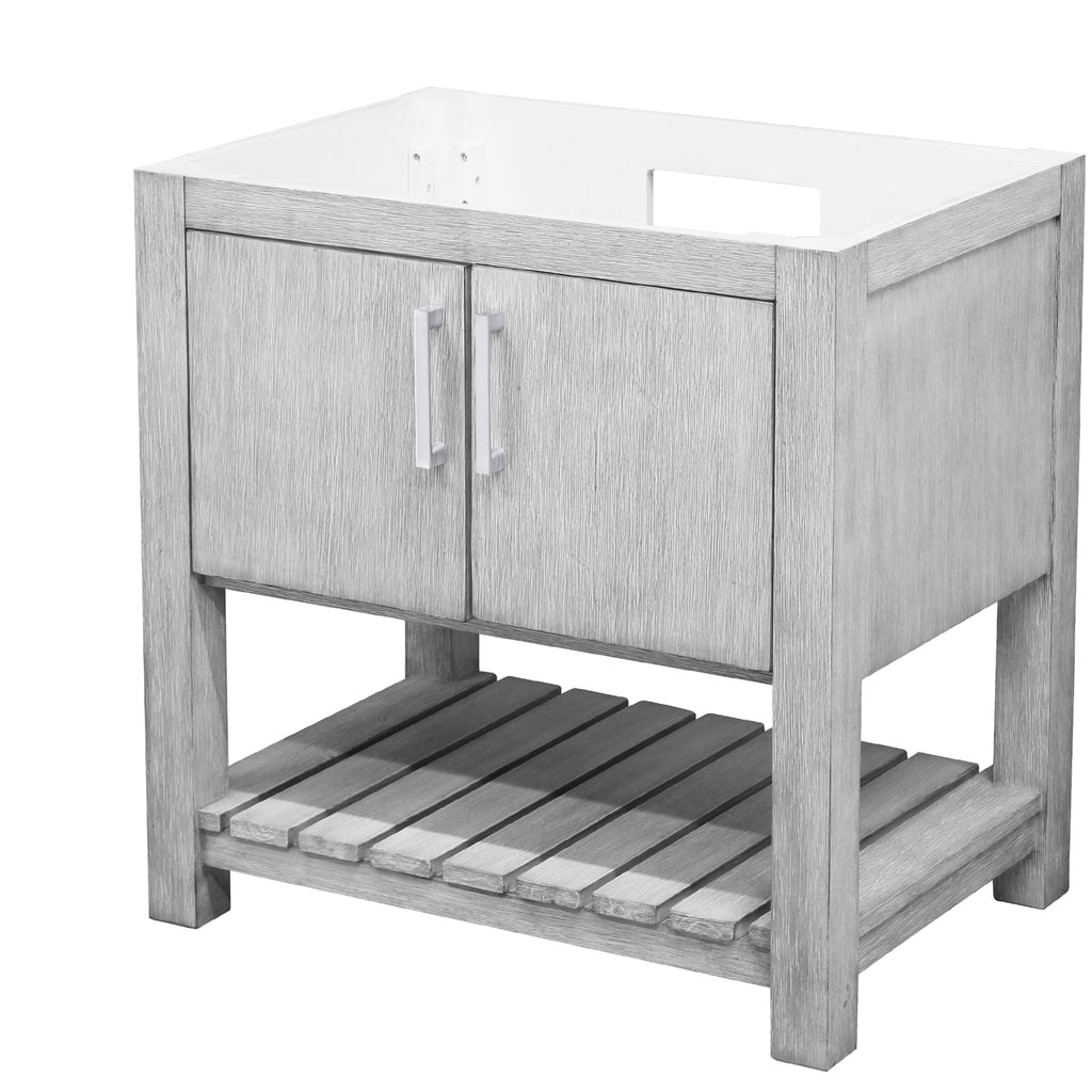 30-inch Bath Vanity in Storm Grey - NOBV-30SG
