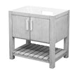 30-inch Bath Vanity in Storm Grey - NOBV-30SG