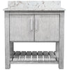 30-inch Vanity with Café Mocha Quartz Counter NOBV-30SG-6001
