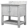 30-inch Vanity with Café Mocha Quartz Counter NOBV-30SG-6001