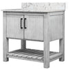 30-inch Vanity with Café Mocha Quartz Counter NOBV-30SG-6001
