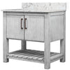 30-inch Vanity with Café Mocha Quartz Counter NOBV-30SG-6001
