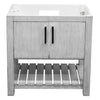 30-inch Bath Vanity in Storm Grey - NOBV-30SG