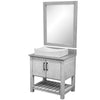 30-inch Bath Vanity with Storm Grey Quartz Counter and Sink - NOBV-30SG-280-01141