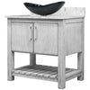 30-inch Bath Vanity with Café Mocha Quartz Counter and Sink, NOBV-30SG-6001-0128031