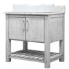 30-inch Bath Vanity with Café Mocha Quartz Counter and Sink - NOBV-30SG-6001-1141