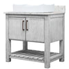 30-inch Bath Vanity with Café Mocha Quartz Counter and Sink - NOBV-30SG-6001-1141