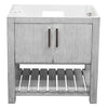 30-inch Bath Vanity in Storm Grey - NOBV-30SG