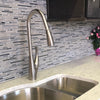 Dual Action Single Lever Pull-Down Kitchen Faucet
