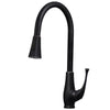 oil rubbed bronze pull down kitchen faucet