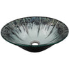 Artsy Glass Vessel Bath Sink