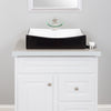 Rectangular Black/White Porcelain Sink Combo NSFC-01134BW002 Series