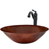 Copper Vessel Bath Sink Set