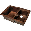 60/40 copper undermount kitchen sink