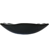 rectangular scalloped glass vessel sink