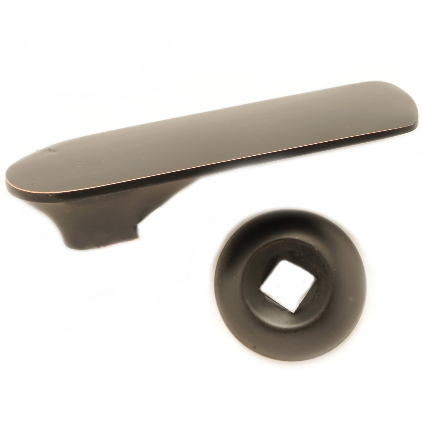 Single Lever - Waterfall Vessel Faucet, 057ORB-HNDL