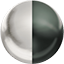 Brushed Nickel / Grey Glass