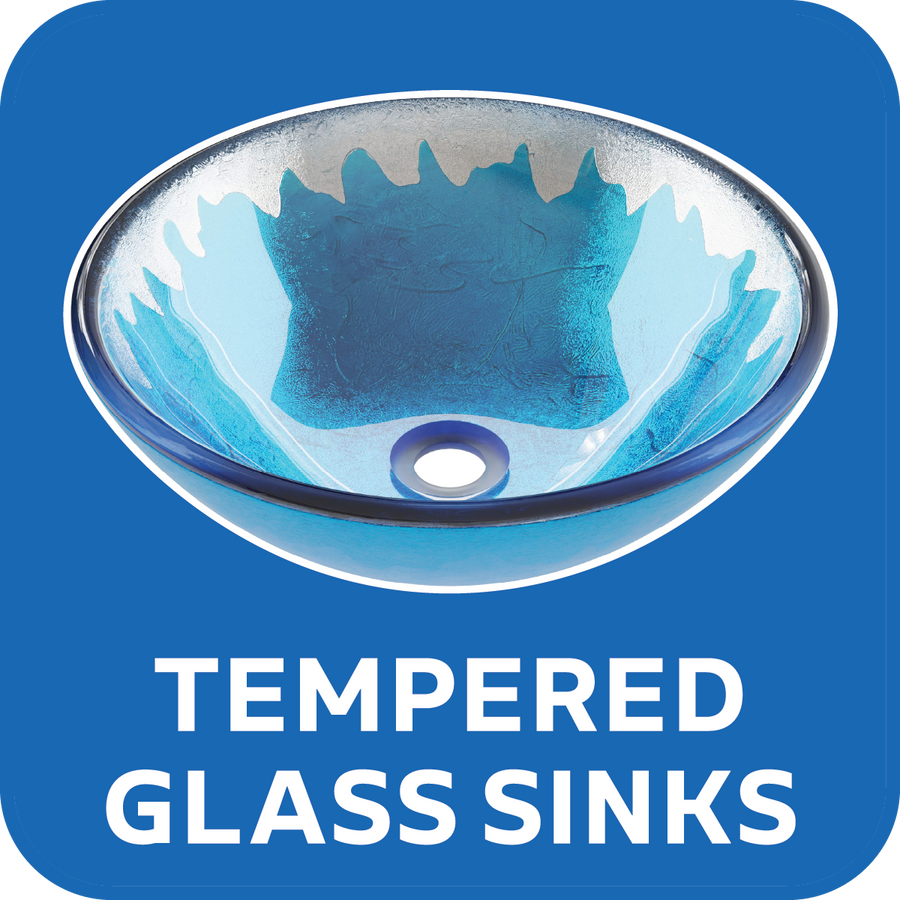 Bath Glass Vessel Sinks