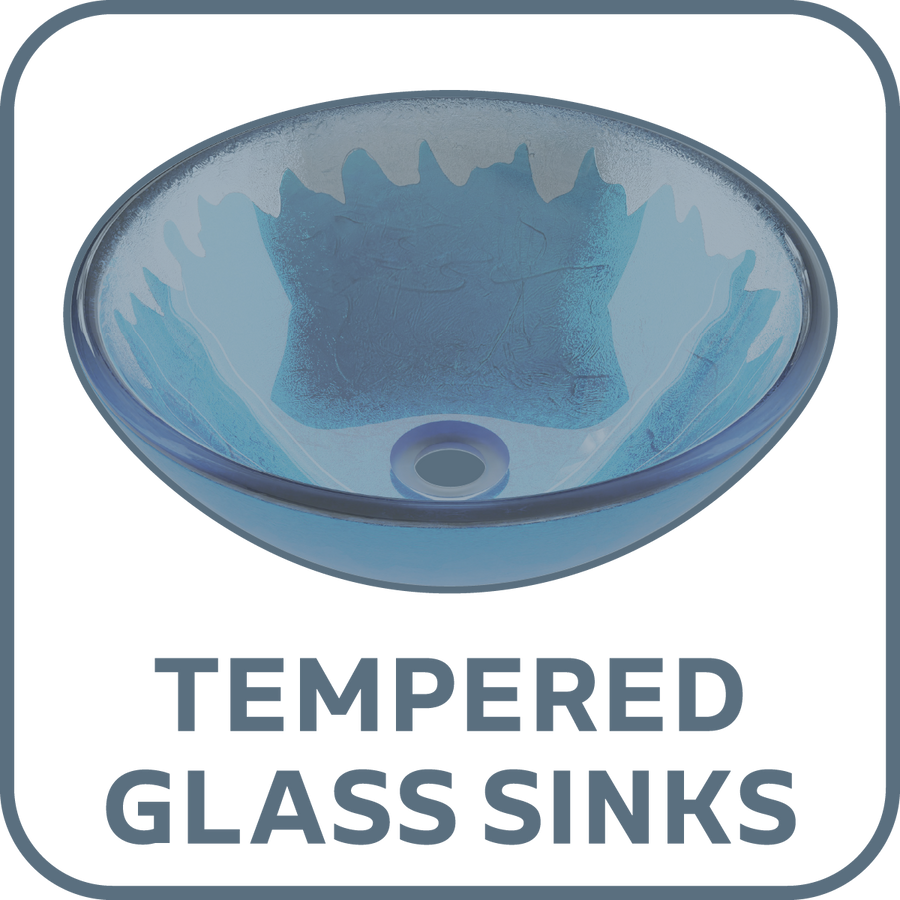 Bath Glass Vessel Sinks