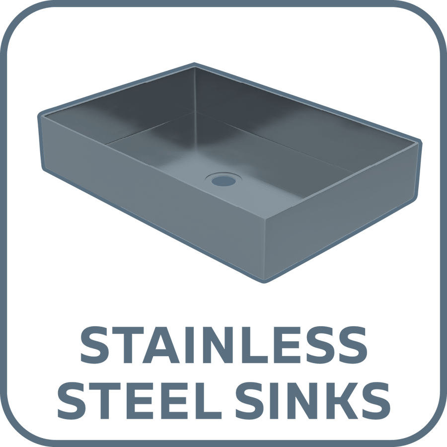 Bath Stainless Steel Sinks