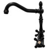 The Kay Duhbul Double Handle Traditional Swivel Bar Faucet Series, NBPF-146