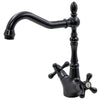 The Kay Duhbul Double Handle Traditional Swivel Bar Faucet Series, NBPF-146