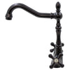 The Kay Duhbul Double Handle Traditional Swivel Bar Faucet Series, NBPF-146