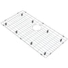 Novatto 28 x 14.5-inch Long Rectangle Stainless Steel Kitchen Sink Grate, NKSS-30X16GRATE