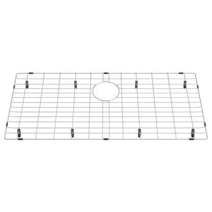 Novatto 28 x 14.5-inch Long Rectangle Stainless Steel Kitchen Sink Grate, NKSS-30X16GRATE
